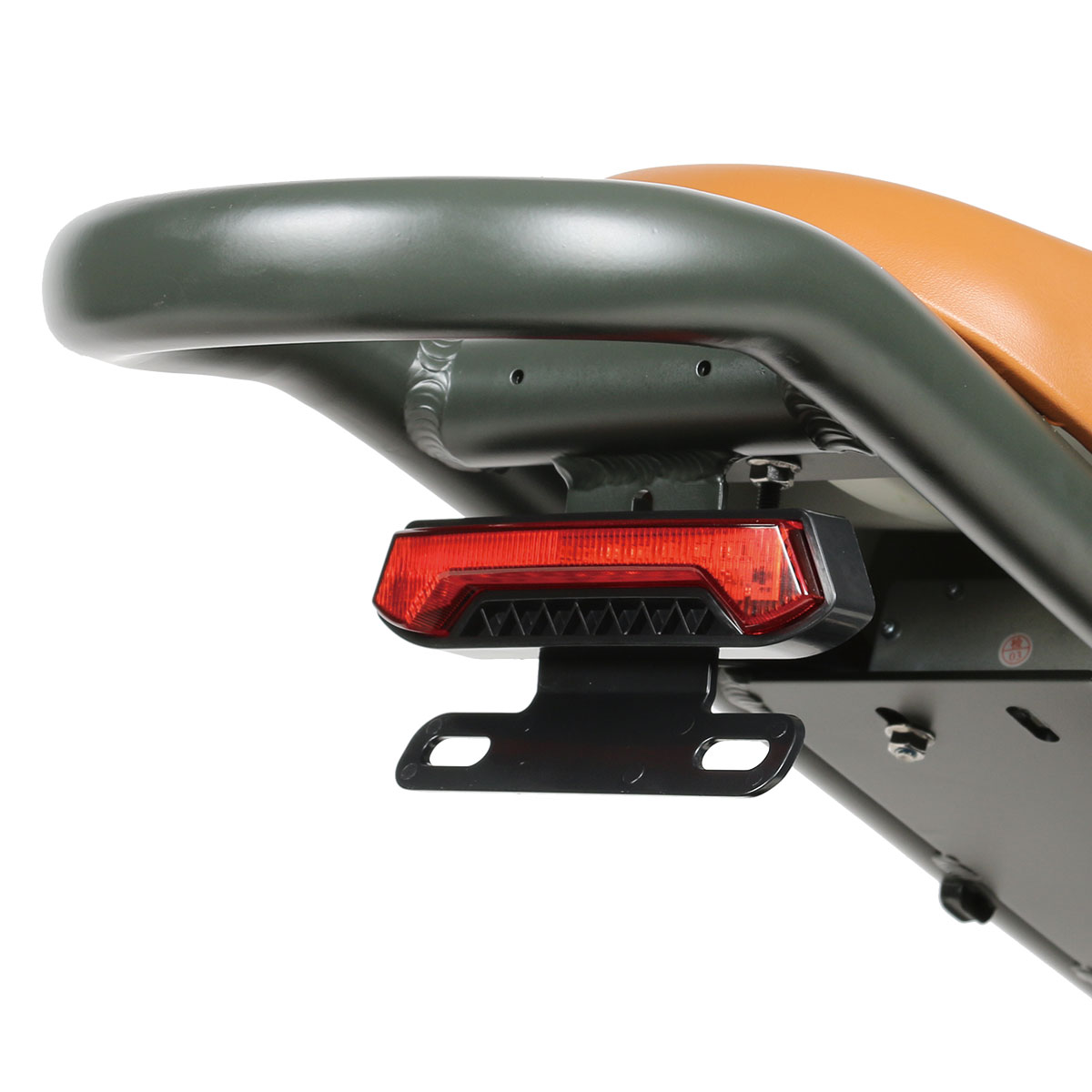 Close-up of the integrated tail light on the Pilot G/S